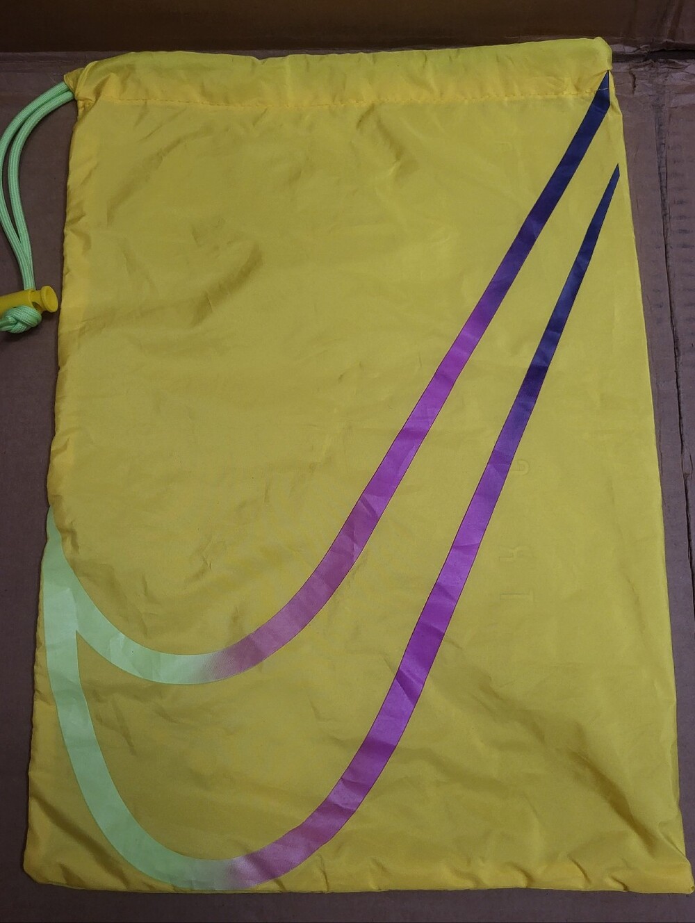 Nike Dragonfly 2 Citron Pulse Indigo Track And Field Spikes Storage/Carrying Bag